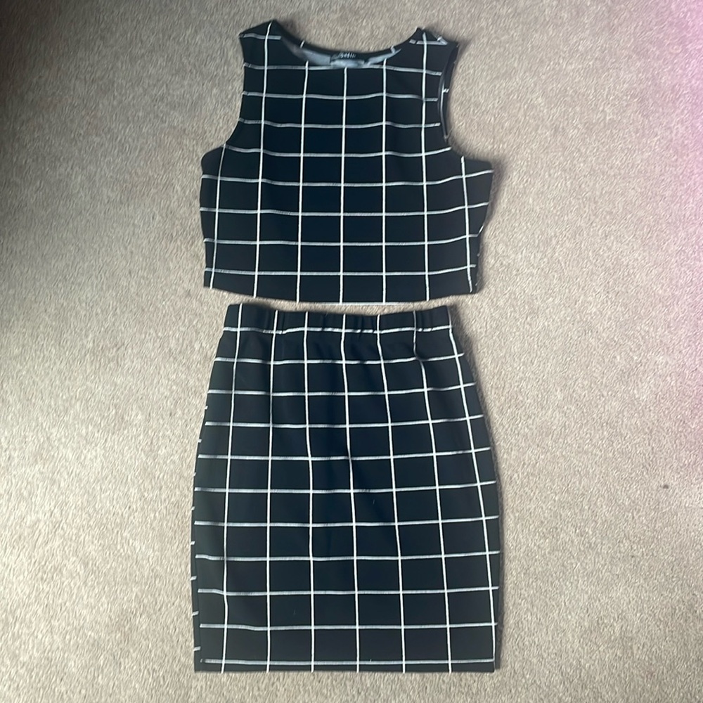Skirt and tank coord set